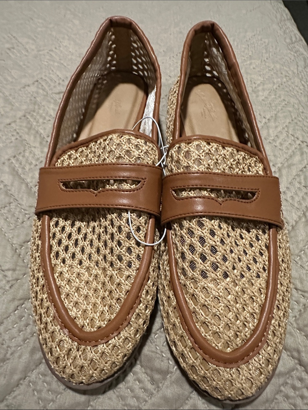 Universal Thread Women's Woven Loafers in Brown